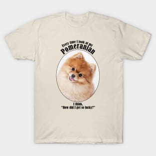Lucky Pomeranian T-Shirt